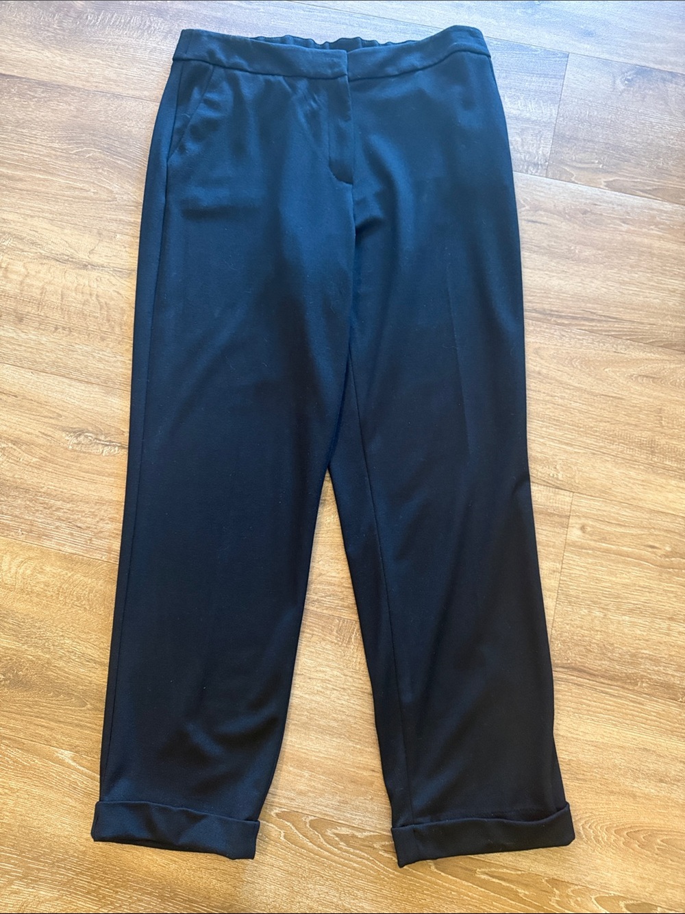 Talbots Women's Comfort  Black Dress Pants  Large NWT